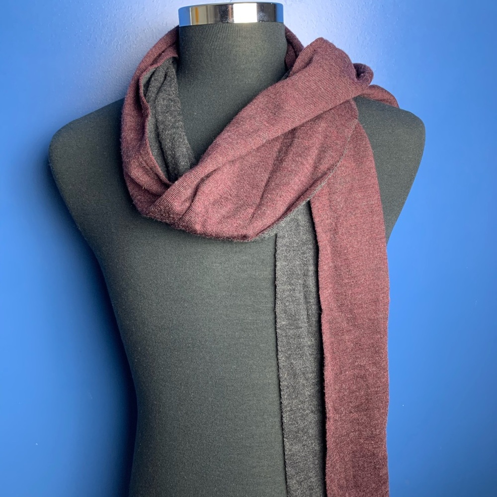 Two tone Lightweight Wool Scarf (EXPRESS)